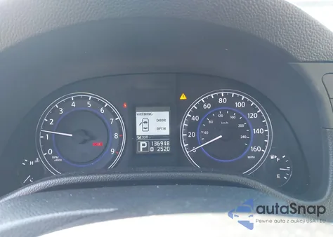 2013 Infiniti G37X z USA, uszkodzony, nr VIN JN1CV6ELXDM981587